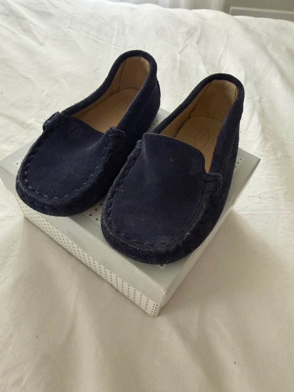 TOD’S Pantofola Gommini Suede Driving Shoes EU 20